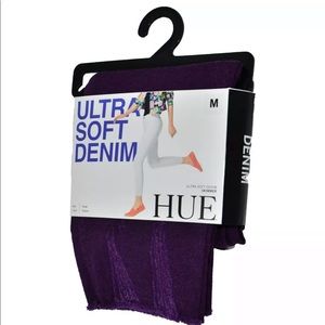 Hue- Ultra Soft Denim Skimmer- Violetta- Size M